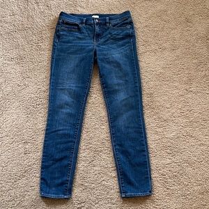 J Crew stretch skinny jeans